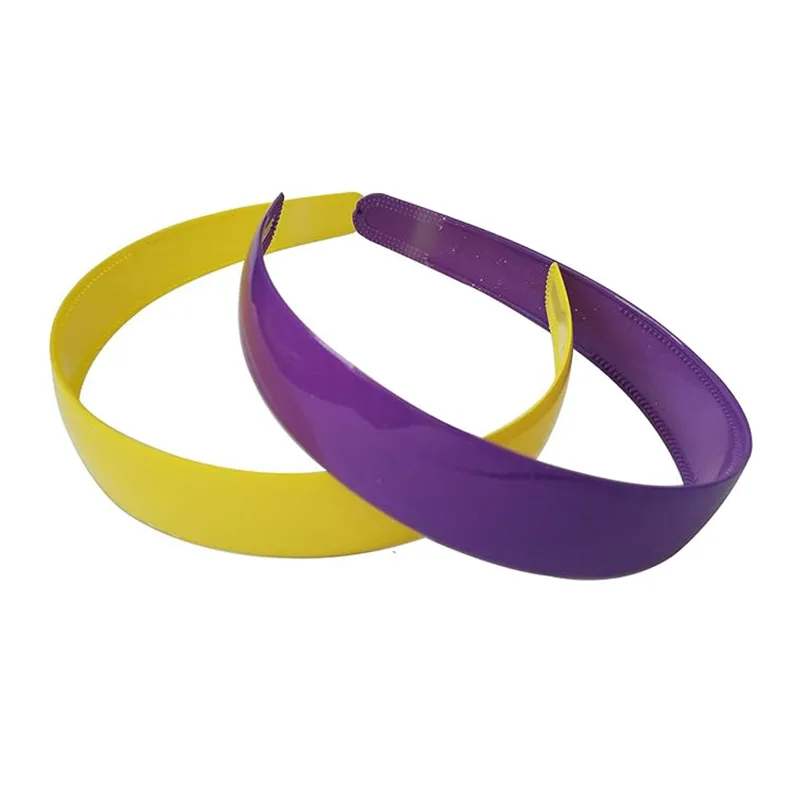 Solid Color Women Plastic Headband