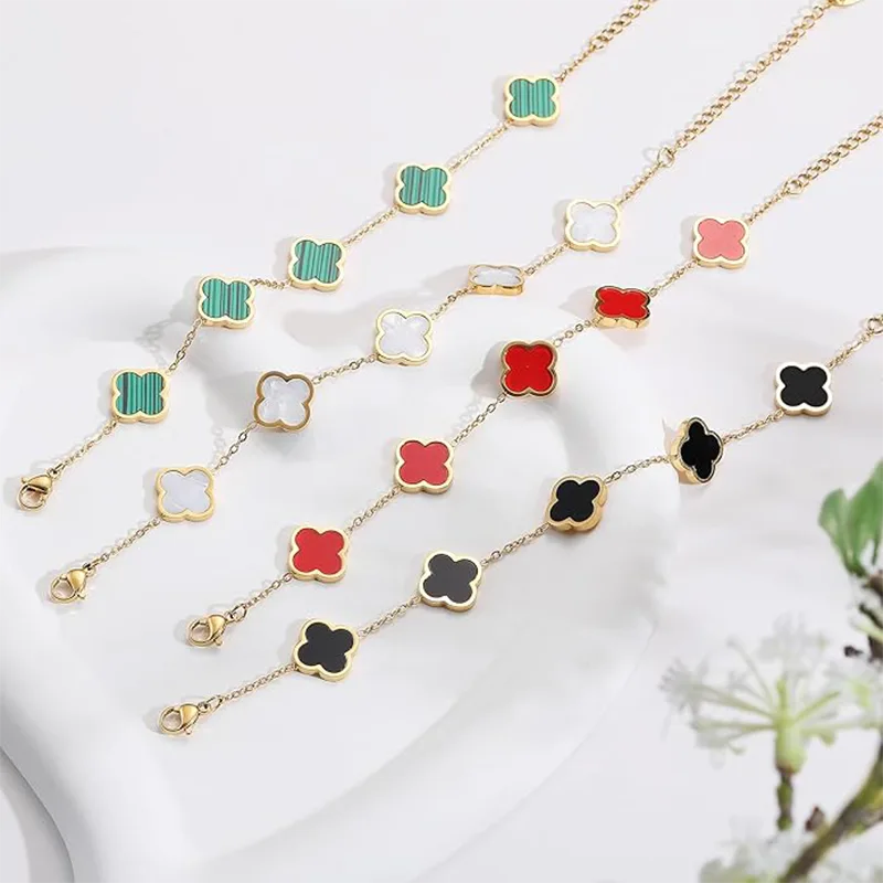 Women Trendy Lucky Alloy Bracelet